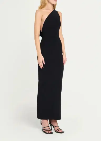 Christopher Esber Concave Wired One-Shoulder Knit Dress | Thumbnail 4 Christopher Esber Concave Wired One-Shoulder Knit Dress | Thumbnail 4