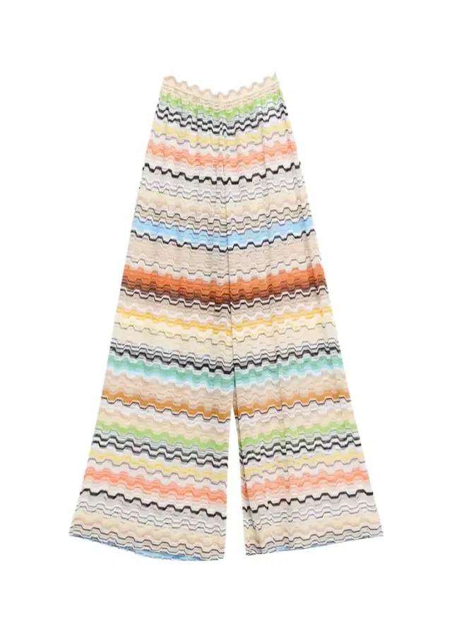 Missoni Zigzag-Knit Wide-Leg Pants
