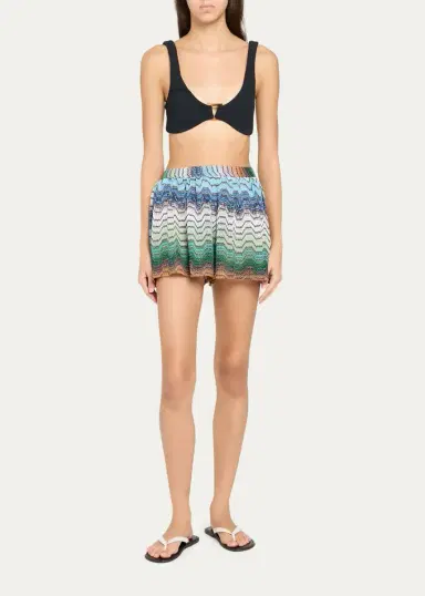 Missoni Zigzag-Knit Shorts | Thumbnail 2