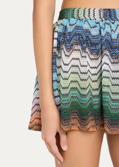 Missoni Zigzag-Knit Shorts | Thumbnail 5