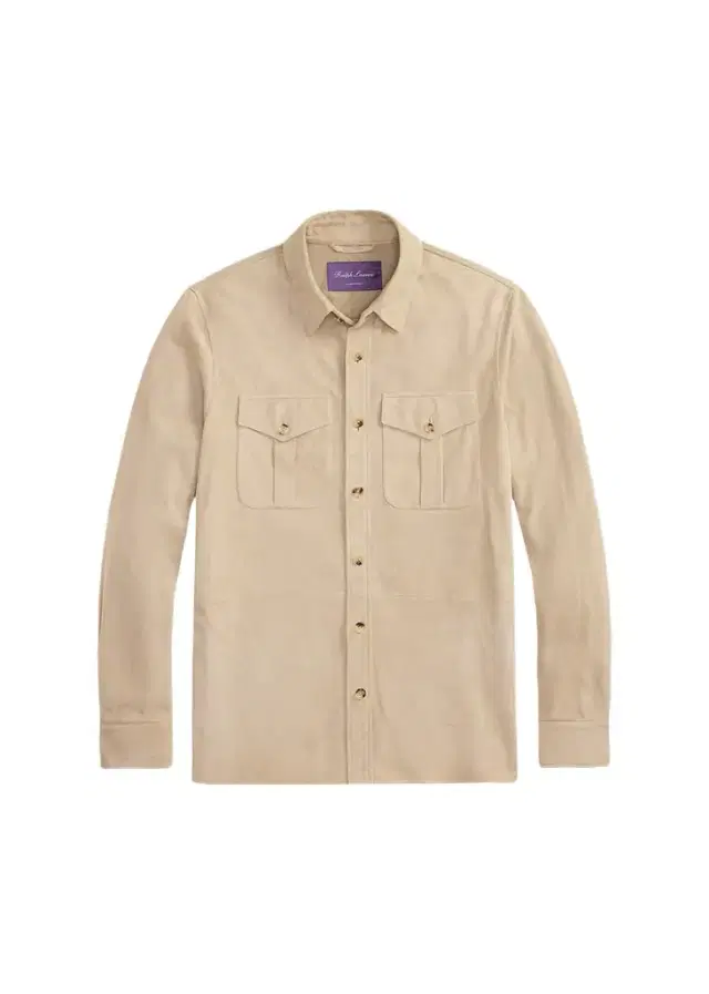 Ralph Lauren Purple Label Men's Suede Overshirt