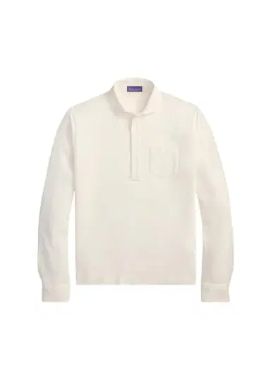 Ralph Lauren Purple Label Men's Washed Piqué Polo Shirt | Thumbnail 1