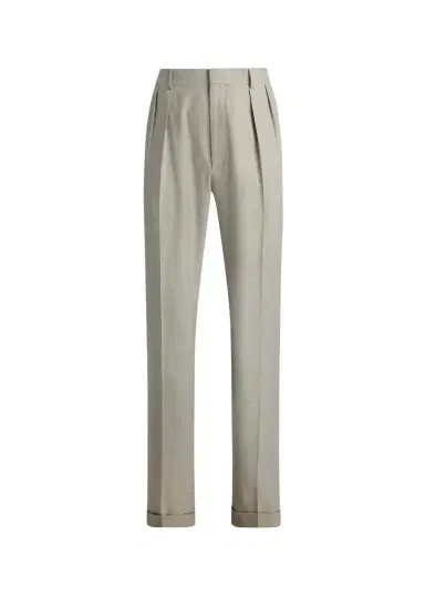 Ralph Lauren Purple Label Men's Gregory Hand-Tailored Wool Trousers | Thumbnail 1