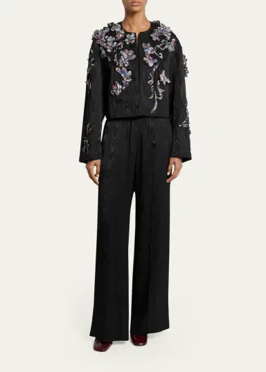 Dries Van Noten Vonda Bis Embellished Jacket | Thumbnail 2 Dries Van Noten Vonda Bis Embellished Jacket | Thumbnail 2