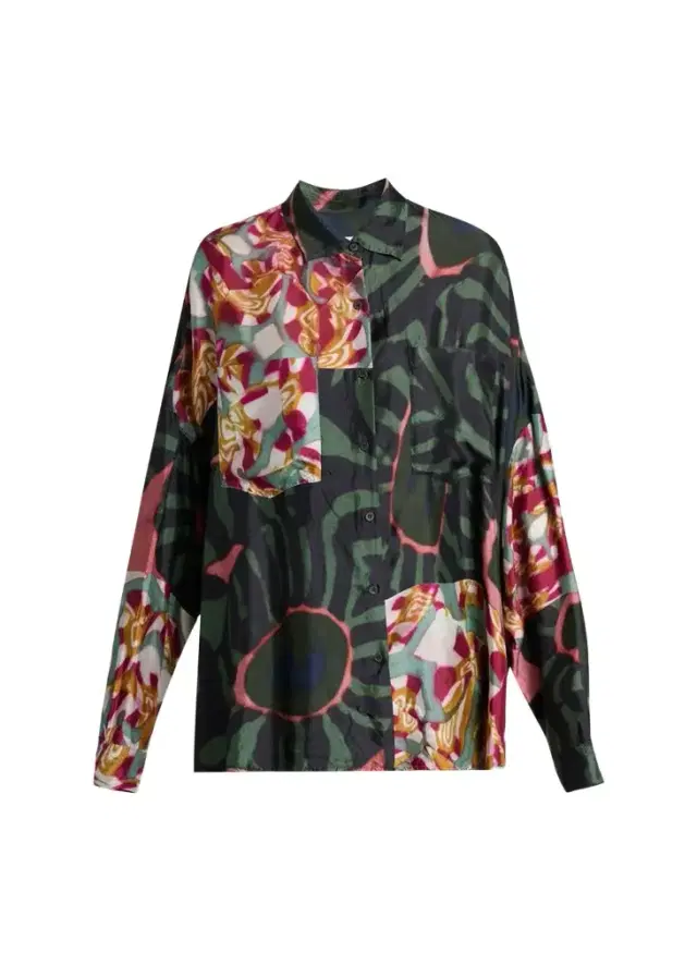 Dries Van Noten Casia Bis Relaxed Button-Down Shirt