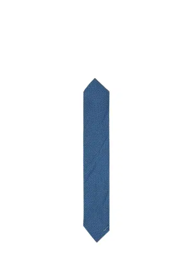 Ralph Lauren Purple Label Men's Neat-Print Silk Neckerchief | Thumbnail 1
