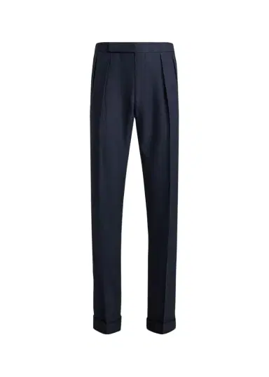 Ralph Lauren Purple Label Men's Gregory Hand-Tailored Plaid Trousers | Thumbnail 1