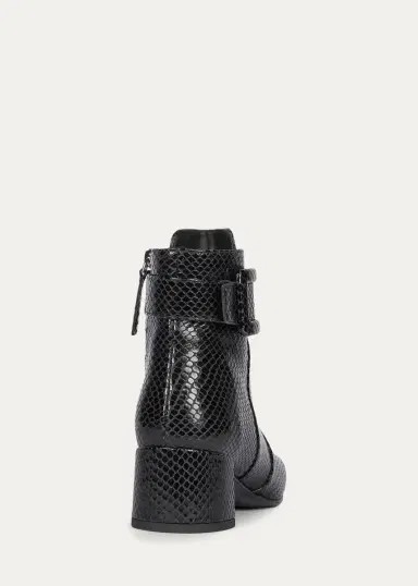 Roger Vivier Tres Vivier 45MM Snakeskin-Embossed Leather Ankle Boots | Thumbnail 2 Roger Vivier Tres Vivier 45MM Snakeskin-Embossed Leather Ankle Boots | Thumbnail 2