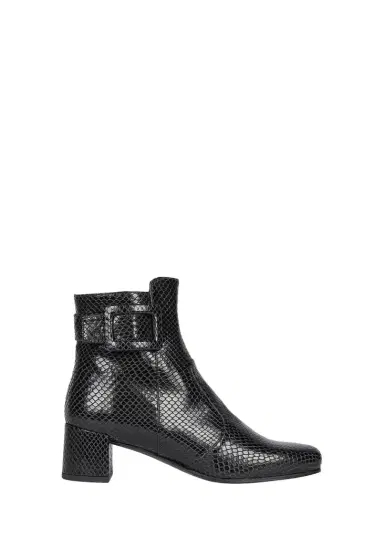 Roger Vivier Tres Vivier 45MM Snakeskin-Embossed Leather Ankle Boots | Thumbnail 1 Roger Vivier Tres Vivier 45MM Snakeskin-Embossed Leather Ankle Boots | Thumbnail 1