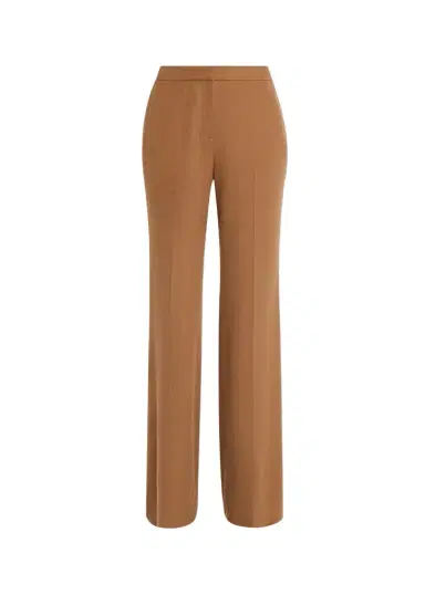 Lafayette 148 New York Lafayette Flare-Leg Camel Hair Pants | Thumbnail 1