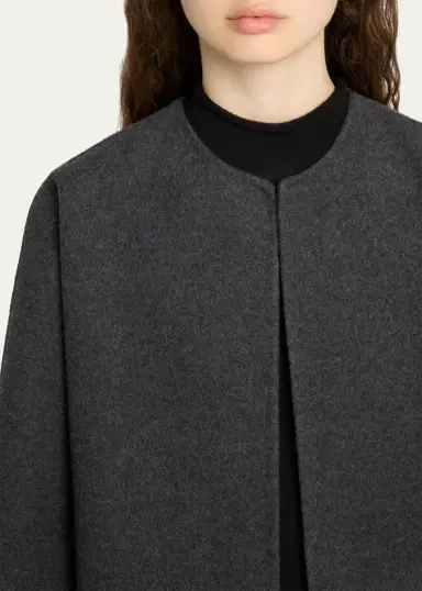 The Row Cove Cashmere-Wool Open Jacket | Thumbnail 5 The Row Cove Cashmere-Wool Open Jacket | Thumbnail 5