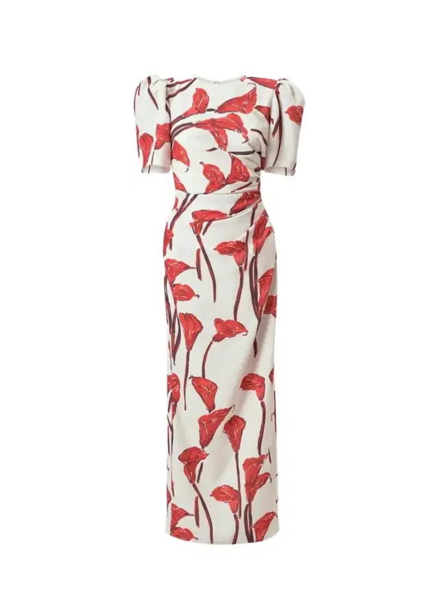 Carolina Herrera Calla Lily Ankle Length Dress