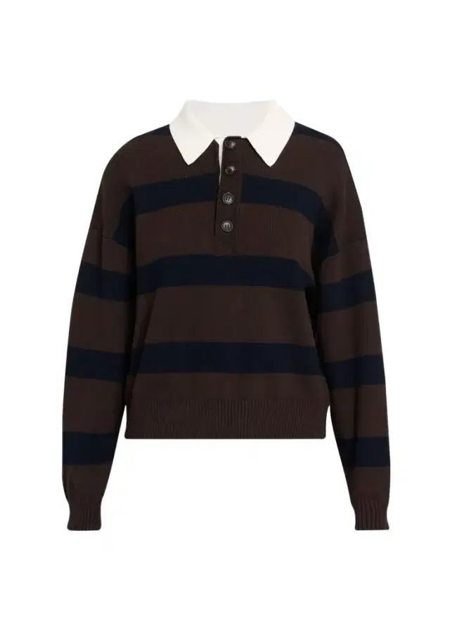 A.L.C. Alexa Striped Polo Sweater