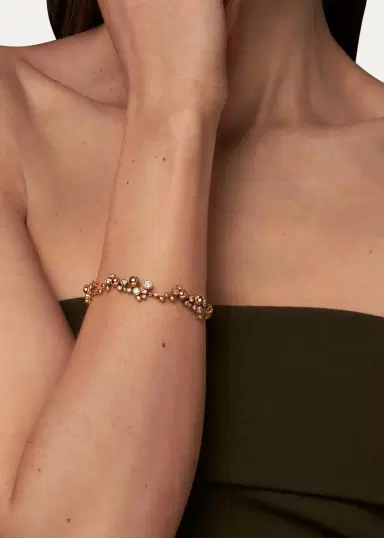 Reza Petillant 18K Rose Gold Diamond Bracelet | Thumbnail 2