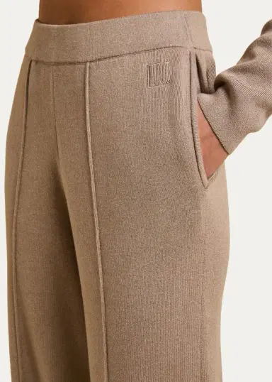 Olivia von Halle Dree Knit Silk-Cashmere Pajama Set | Thumbnail 4