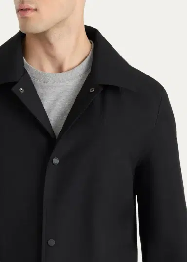 Mackage Men's Alec 3-in-1 Short Balmacaan Coat with Removable Down Liner | Thumbnail 5