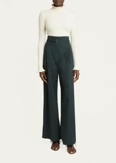 Proenza Schouler Juniper Textured High-Neck Sweater | Thumbnail 2