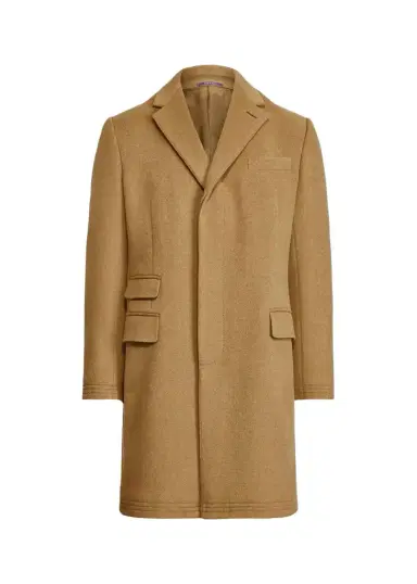 Ralph Lauren Purple Label Men's Kent Hand-Tailored Wool-Blend Top Coat | Thumbnail 1 Ralph Lauren Purple Label Men's Kent Hand-Tailored Wool-Blend Top Coat | Thumbnail 1