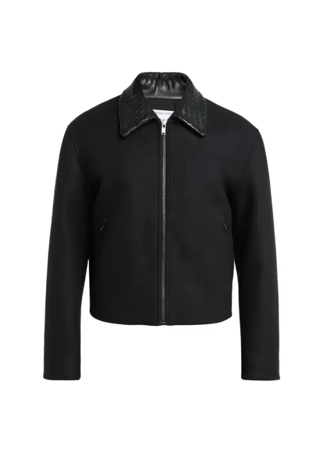 Bottega Veneta Men's Splittable Wool Leather-Collar Blouson