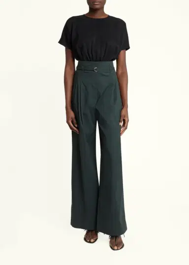 Proenza Schouler Raver Belted Wide-Leg Pants | Thumbnail 2 Proenza Schouler Raver Belted Wide-Leg Pants | Thumbnail 2