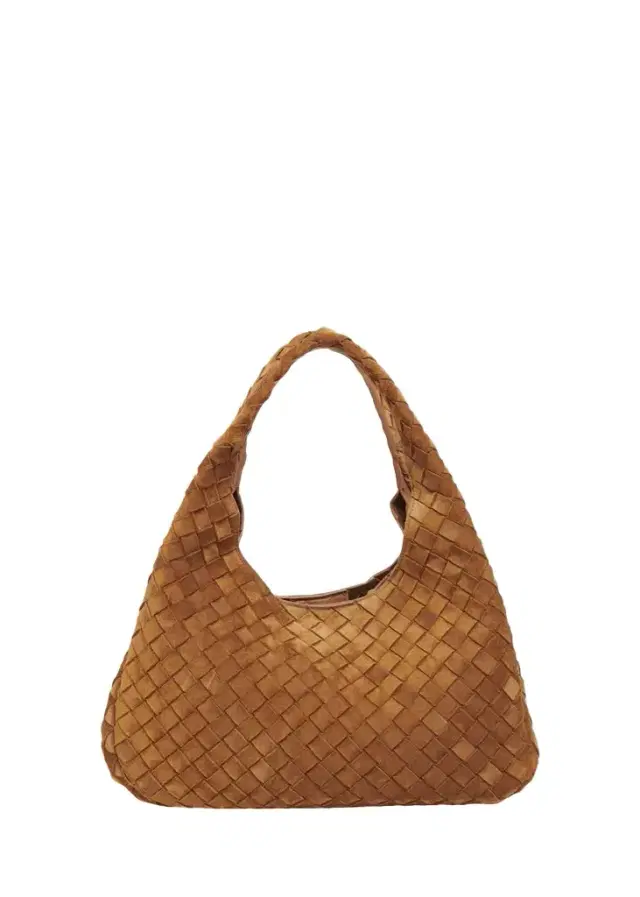 Bottega Veneta Campana Medium Leather Hobo Bag