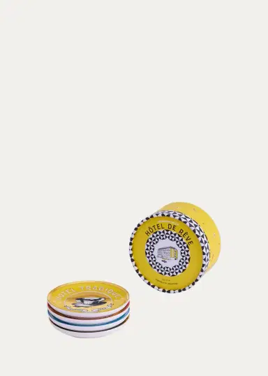 Jonathan Adler Hotel de Reve Coasters, Set of 4 | Thumbnail 4