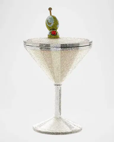 Judith Leiber Couture Beaded Martini Glass Cocktail Clutch | Thumbnail 2 Judith Leiber Couture Beaded Martini Glass Cocktail Clutch | Thumbnail 2