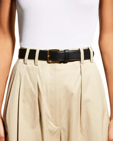 The Row Classic Calf Leather Belt | Thumbnail 2 The Row Classic Calf Leather Belt | Thumbnail 2