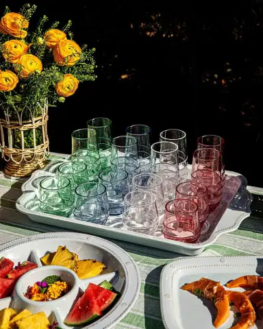 Juliska Amalia Small Acrylic Tumbler, 14 oz. | Thumbnail 4