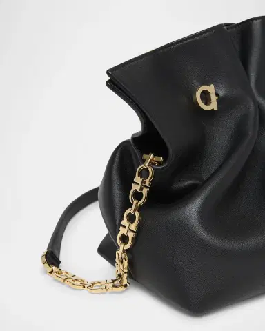 Ferragamo Medium Gancio Piercing Shoulder Bag | Thumbnail 6