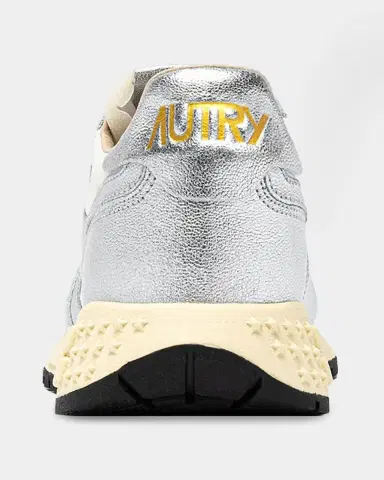 Autry Reelwind Metallic Leather Low-Top Sneakers | Thumbnail 2 Autry Reelwind Metallic Leather Low-Top Sneakers | Thumbnail 2