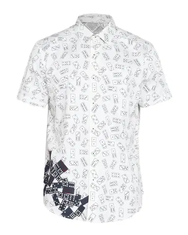 Robert Graham Men's Stack & Slam Cotton Short-Sleeve Shirt | Thumbnail 1
