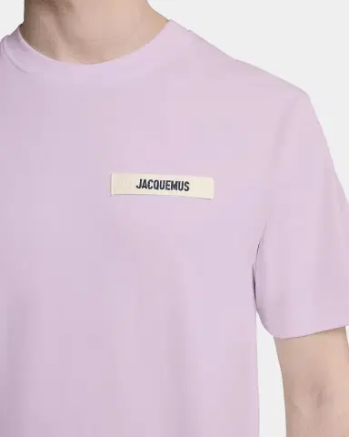 Jacquemus Men's Grosgrain Logo Crewneck T-Shirt | Thumbnail 5 Jacquemus Men's Grosgrain Logo Crewneck T-Shirt | Thumbnail 5