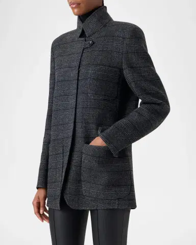 Akris Kamila Wool Cardigan Jacket | Thumbnail 4