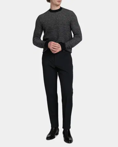 Emporio Armani Men's Nylon Technical Stretch Five-Pocket Pants | Thumbnail 2 Emporio Armani Men's Nylon Technical Stretch Five-Pocket Pants | Thumbnail 2