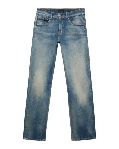 7 For All Mankind Men's The Straight 5-Pocket Jeans | Thumbnail 1