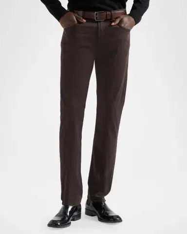 7 For All Mankind Men's Slimmy Slim Fit Five-Pocket Pants | Thumbnail 4