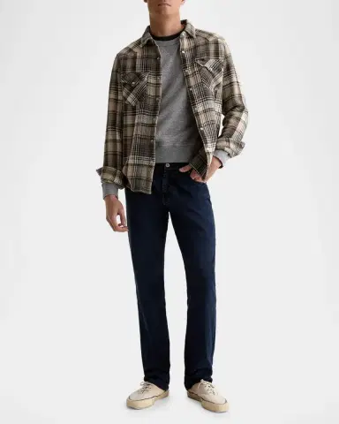 AG Adriano Goldschmied Men's Graduate Regular-Fit Jeans | Thumbnail 2