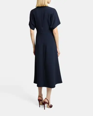 Victoria Beckham Eleanor A-Line Midi Dress | Thumbnail 3
