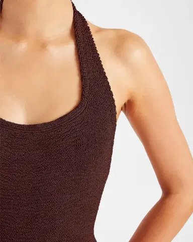 Hunza G Sandy Open-Back One-Piece Swimsuit | Thumbnail 4