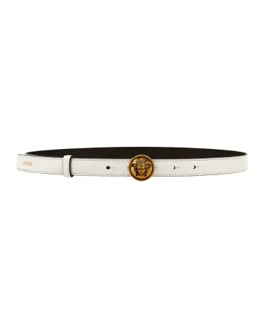 Versace Medusa Leather Belt | Thumbnail 3