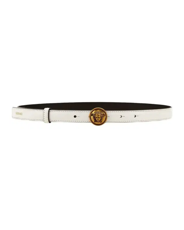 Versace Medusa Leather Belt