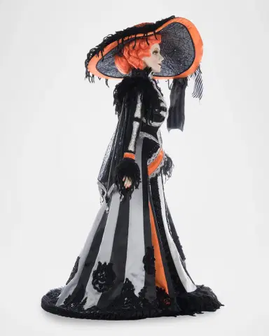 Katherine 's Collection Mrs. Macabre Doll Halloween Decor | Thumbnail 2