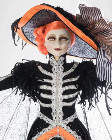 Katherine 's Collection Mrs. Macabre Doll Halloween Decor | Thumbnail 5