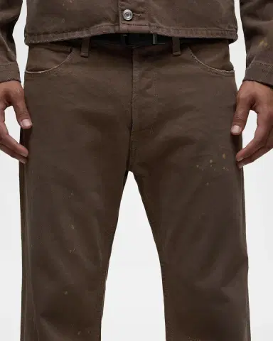 Hudson Men's Rylan Paint-Splatter Straight-Leg Jeans | Thumbnail 5