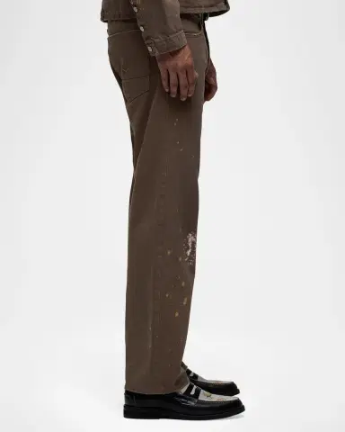 Hudson Men's Rylan Paint-Splatter Straight-Leg Jeans | Thumbnail 6