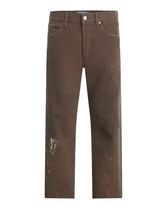 Hudson Men's Rylan Paint-Splatter Straight-Leg Jeans