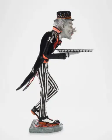 Katherine 's Collection Bartholomew the Butler Server Halloween Decor | Thumbnail 2