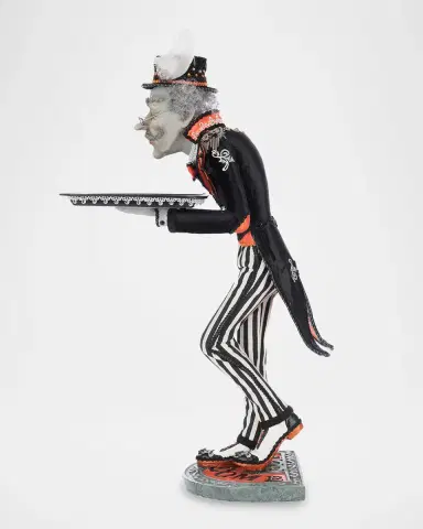 Katherine 's Collection Bartholomew the Butler Server Halloween Decor | Thumbnail 3