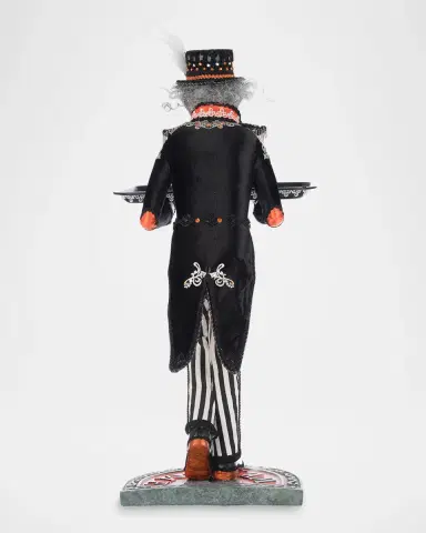 Katherine 's Collection Bartholomew the Butler Server Halloween Decor | Thumbnail 4